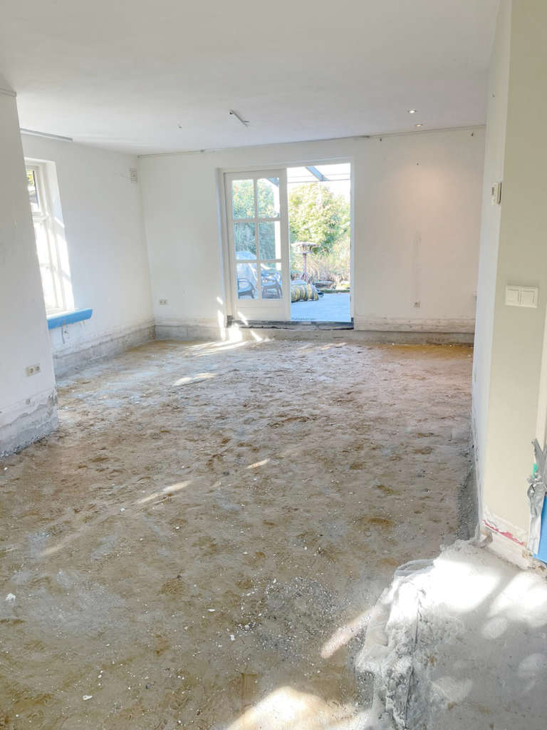 betonvloer slopen of badkamer laten slopen